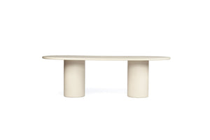Lorenzo Oval Dining Table 2.4m - Boho Bliss