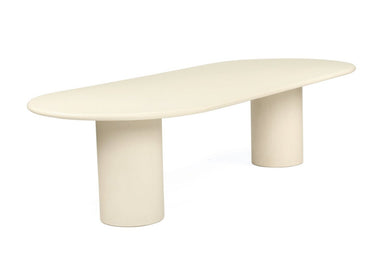 Lorenzo Oval Dining Table 3m - Boho Bliss