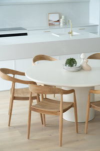 Lorenzo Round Dining Table 1.6m - Boho Bliss