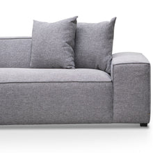 Load image into Gallery viewer, Loryn 2 Seater Left Chaise Sofa - Graphite Grey - Boho Bliss