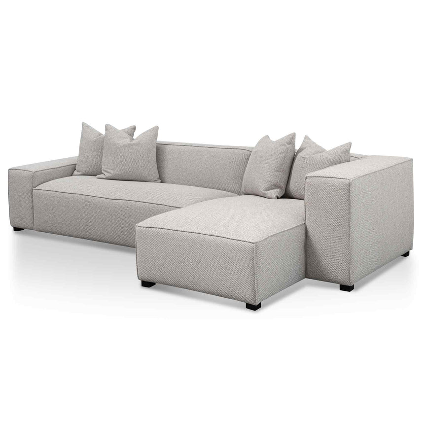 Loryn 3 Seater Right Chaise Sofa - Sterling Sand - Boho Bliss