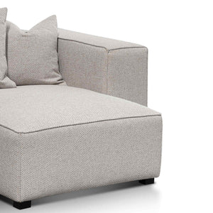 Loryn 3 Seater Right Chaise Sofa - Sterling Sand - Boho Bliss