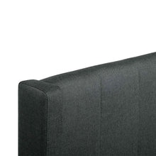 Load image into Gallery viewer, Lucca King Bed (With Storage) - Charcoal Grey - Boho Bliss