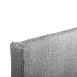 Lucca Queen Bed (With Storage) - Pearl Grey - Boho Bliss
