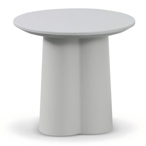 Luna Side Table - Light Grey - Boho Bliss