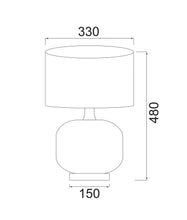Load image into Gallery viewer, Lusso Table Lamp - Short - Boho Bliss