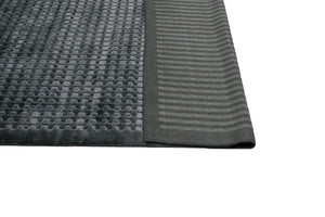 Luxe Spotted Rug 300x400 - Charcoal - Boho Bliss