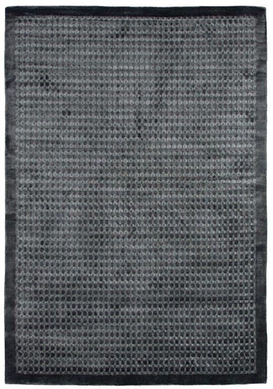 Luxe Spotted Rug 300x400 - Charcoal - Boho Bliss