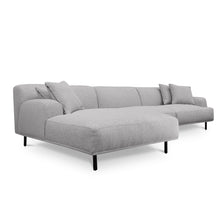 Load image into Gallery viewer, Lyra 3 Seater Left Chaise Sofa - Sterling Sand - Boho Bliss