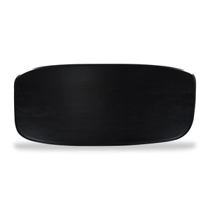 Madox 2.2m Dining Table - Full Black - Boho Bliss