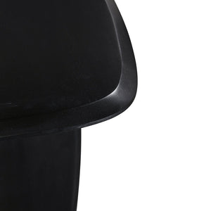 Madox 2.2m Dining Table - Full Black - Boho Bliss