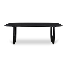 Load image into Gallery viewer, Madox 2.2m Dining Table - Full Black - Boho Bliss