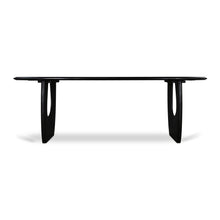 Load image into Gallery viewer, Madox 2.2m Dining Table - Full Black - Boho Bliss