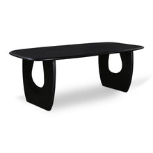 Load image into Gallery viewer, Madox 2.2m Dining Table - Full Black - Boho Bliss