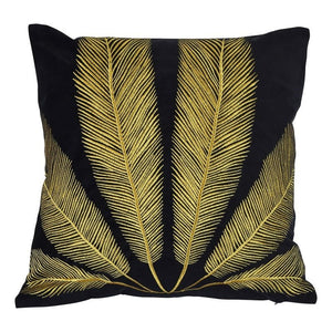Mallorca Cushion Cover - Gold Leaf - Boho Bliss
