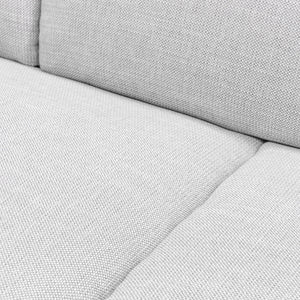 Marion 3 Seater Sofa - Light Texture Grey - Boho Bliss
