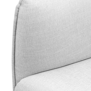 Marion 3 Seater Sofa - Light Texture Grey - Boho Bliss