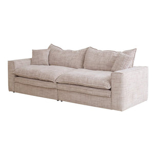 Marlowe Dune 3 Seater Sofa - Cream - Boho Bliss