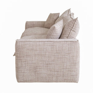 Marlowe Dune 3 Seater Sofa - Cream - Boho Bliss