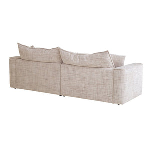 Marlowe Dune 3 Seater Sofa - Cream - Boho Bliss