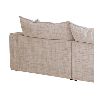 Marlowe Dune 3 Seater Sofa - Cream - Boho Bliss