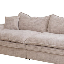 Load image into Gallery viewer, Marlowe Dune 3 Seater Sofa - Cream - Boho Bliss