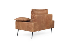 Load image into Gallery viewer, Marly Sofa - 1 Seat - Cognac - Boho Bliss