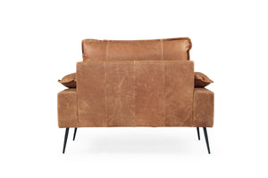 Marly Sofa - 1 Seat - Cognac - Boho Bliss