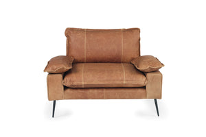Marly Sofa - 1 Seat - Cognac - Boho Bliss