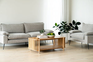 Marly Sofa - 1 Seat - Mottled Taupe - Boho Bliss