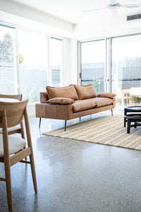 Marly Sofa - 3 Seat - Cognac - Boho Bliss