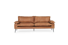 Load image into Gallery viewer, Marly Sofa - 3 Seat - Cognac - Boho Bliss