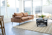 Load image into Gallery viewer, Marly Sofa - 3 Seat - Cognac - Boho Bliss