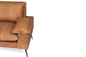 Marly Sofa - 3 Seat - Cognac - Boho Bliss