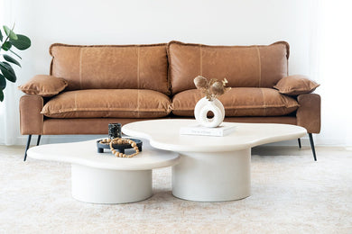 Marly Sofa - 3 Seat - Cognac - Boho Bliss