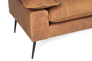 Marly Sofa - 3 Seat - Cognac - Boho Bliss