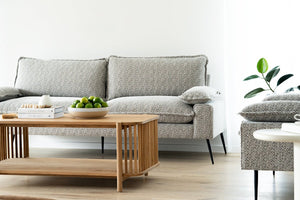 Marly Sofa - 3 Seat - Mottled Taupe - Boho Bliss
