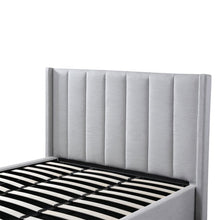 Load image into Gallery viewer, Marwick King Bed (with storage) - Pearl Grey - Boho Bliss