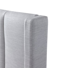 Load image into Gallery viewer, Marwick King Bed (with storage) - Pearl Grey - Boho Bliss