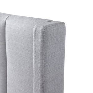 Marwick King Bed (with storage) - Pearl Grey - Boho Bliss