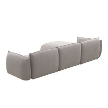 Load image into Gallery viewer, Mavi 3 Seater Left Chaise Sofa - Clay Grey - Boho Bliss