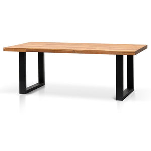 Mesa Acacia Wood Dining Table 2.1m - Boho Bliss