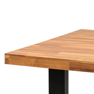Mesa Acacia Wood Dining Table 2.1m - Boho Bliss