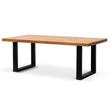 Load image into Gallery viewer, Mesa Acacia Wood Dining Table 2.1m - Boho Bliss