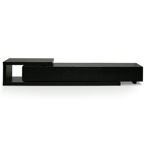 Metro Extendable Entertainment Unit - Black - Boho Bliss