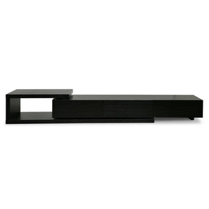Metro Extendable Entertainment Unit - Black - Boho Bliss