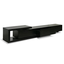 Load image into Gallery viewer, Metro Extendable Entertainment Unit - Black - Boho Bliss
