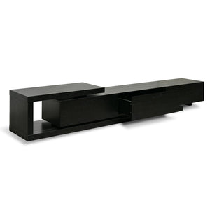 Metro Extendable Entertainment Unit - Black - Boho Bliss