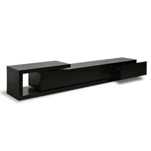 Metro Extendable Entertainment Unit - Black - Boho Bliss