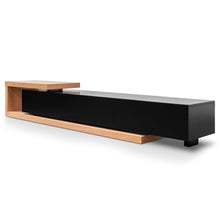 Load image into Gallery viewer, Metro Extendable Entertainment Unit - Natural/Black - Boho Bliss